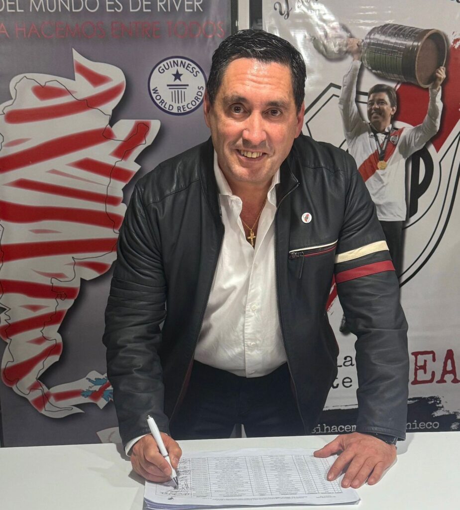 ¡Firmé mi candidatura a presidente de River!